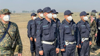 Фотография к новости: Ұлттық ұланның әскери қызметшілері Абай облысына барды