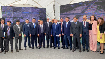 Фотография к новости: Алматыда Үлкен Алматы айналма автомобиль жолы пайдалануға берілді