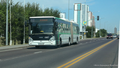 Астанада 7 автобустың бағдары өзгерді