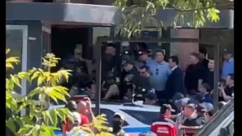 Фотография к новости: Банктегі оқыс оқиға: Қылмыскердің ұсталған сәті жарияланды