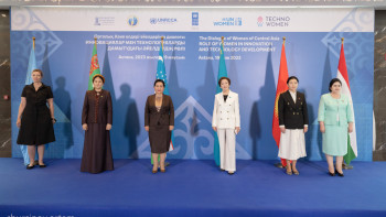 Фотография к новости: Биыл Қазақстан Орталық Азия елдері әйелдерінің диалогына төрағалық етеді