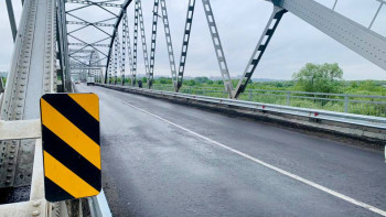 Фотография к новости: Тәулігіне 8 мыңнан астам көлік қатынайтын көпір жөнделді