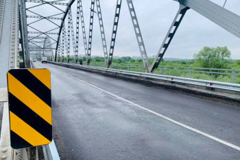 Фотография к новости: Тәулігіне 8 мыңнан астам көлік қатынайтын көпір жөнделді