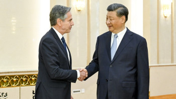 Фотография к новости: Си Цзиньпин Энтони Блинкенмен кездесті