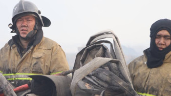 Фотография к новости: Астанадағы өрт оқшауланды