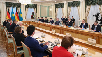 Фотография к новости: Қазақстан мен Германия президенттері кеңейтілген құрамда келіссөз жүргізді