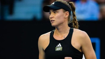 Фотография к новости: Елена Рыбакина WTA-500 турнирінің келесі кезеңіне өтті