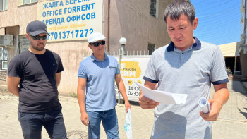 Фотография к новости: Атыраулық жұмысшылар маңдай термен тапқан жалақысын ала алмай жүр