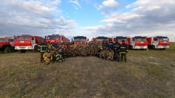Фотография к новости: Астанада үшінші күнге созылған өрт аумағы 80 гектарға жетті