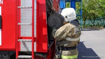 Ақсу ферроқорытпа зауытындағы өрт сөндірілді