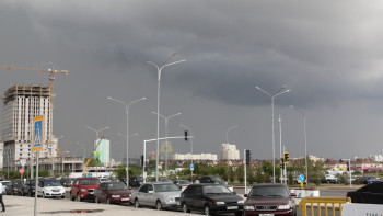 Фотография к новости: "Бұршақ, дауыл, жел күшейеді". Синоптиктер алдағы үш күнге болжамын айтты