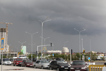 Фотография к новости: "Бұршақ, дауыл, жел күшейеді". Синоптиктер алдағы үш күнге болжамын айтты