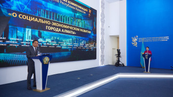 Фотография к новости: Алматыда экономикалық индикатор 122,2%-ға жуықтады