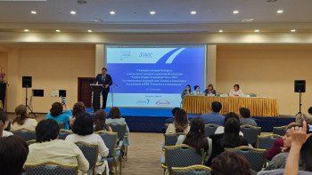 Фотография к новости: Елордада гепатологтар мен гастроэнтерологтардың ұлттық конгресі өтіп жатыр