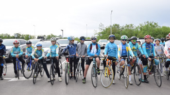 Фотография к новости: Астанада веложарыс өтеді