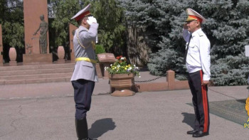 Фотография к новости: Талдықорғанда Халық қаһарманына арналған мемориал ашылды