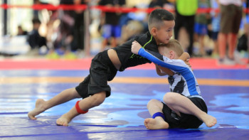 Фотография к новости: Алматыда есірткіге қарсы Грэпплинг AIGA турнирі өтті