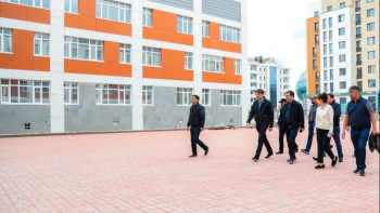 Фотография к новости: Астанада 14 мектеп салынып жатыр