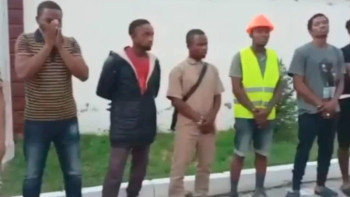 Фотография к новости: Қонаевта африкалықтар заңсыз жұмыс істеген