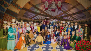 Фотография к новости: Өзбекстанда «Абай» операсы қойылды