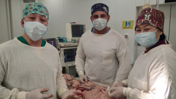 Фотография к новости: Дәрігерлер 7 күн комада болған баланың өміріп сақтап қалды