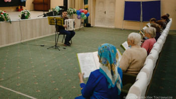 Фотография к новости: Алматыда Қарттар үйінде арнайы айттық дастархан жайылады