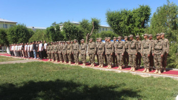 Фотография к новости: Жамбылда Jiger жазғы әскери лагері жұмысын бастады