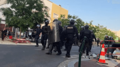 Париждегі тәртіпсіздік салдарынан 20 полиция қызметкері зардап шекті