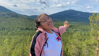 Фотография к новости: Болашақта Қазақстанға көшіп келгім келеді – Сержан Ташкентқызы