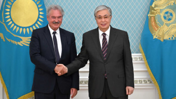 Фотография к новости: Тоқаев Люксембургтің Сыртқы істер министрін қабылдады