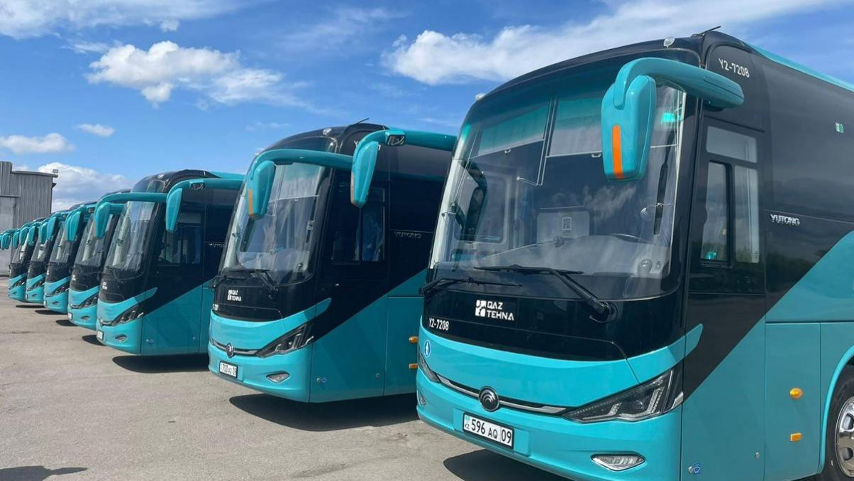 Қарағанды – Теміртау бағытына жаңа автобустар шықты