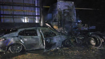 Фотография к новости: Жаркентте жеңіл автокөлік пен жүк көлігі соқтығысты