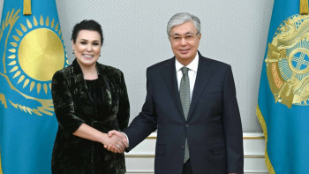 Фотография к новости: Мемлекет басшысы Майра Мұхамедқызын қабылдады