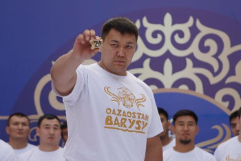 Фотография к новости: 25 млн теңге. Ғалымжан Қырықбай «Қазақстан Барысы – 2023» атанды