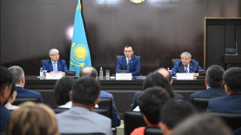 Фотография к новости: Біздің мемлекеттілігіміз осы киелі жерден бастау алады - Сенат төрағасы