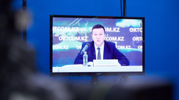 Фотография к новости: Шардара су қоймасында машиналық су беру каналы іске қосылды