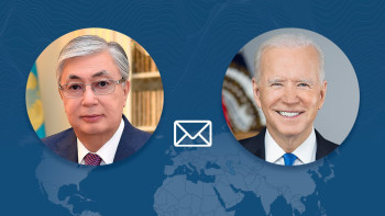 Фотография к новости: Тоқаев Байденге құттықтау жеделхатын жолдады