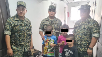 Фотография к новости: Таразда жоғалған үш бала табылды