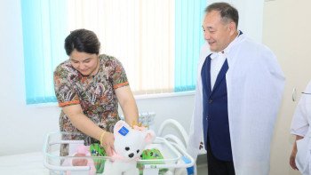 Фотография к новости: Ақтөбеде Астана күнінде 19 сәби дүниеге келді