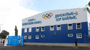 Фотография к новости: Жамбыл облысы Сұлутөр ауылында жаңа спорттық кешен ашылды