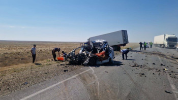 Фотография к новости: Ақтөбе облысында жол апатынан төрт адам қаза тапты