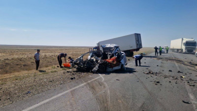 Ақтөбе облысында жол апатынан төрт адам қаза тапты