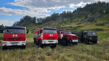 Фотография к новости: Іле-Балқаш резерватындағы өртті сөндіру жұмыстары әлі жалғасуда