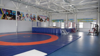 Фотография к новости: Қаратау ауданында 1000 балаға арналған спорт кешені бой көтеруде – Шымкент