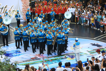 Фотография к новости: Бүгін әлемнің әскери оркестрлері соңғы күн өнер көрсетеді