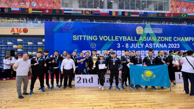 Қазақстандық параволейболшылар Азия чемпионатында жүлдегер атанды