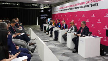 Фотография к новости: Ілияс Оспанов: Қазақстан өнеркәсіп тауарлар саудасында айтарлықтай нәтижелерге жетіп отыр