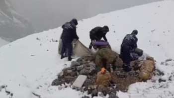 Фотография к новости: Түркістанда таудан құлаған туристің денесі бір аптадан соң табылды