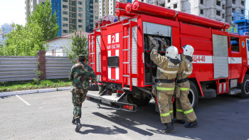 Фотография к новости: Қазақстанда бір аптада 220 өрт тіркелген
