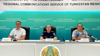 Фотография к новости: Түркістанда өртке қарсы 200-ден аса рейд жүргізілді